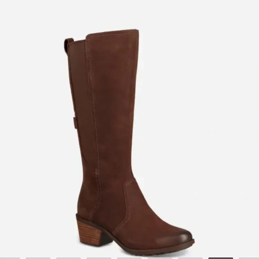 TEVA Anaya Tall Waterproof Boot Brown Sz 7.5